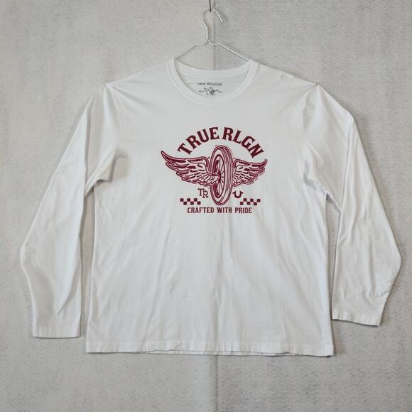 True Religion Other - True Religion, Long Sleeve T-shirt "Crafted w/Pride", Men Size XXXL, EUC
